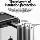 2.5L Mini Electric Deep Fat Fryer – Stainless Steel with Basket & Oil Filter Lid