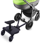 Buggy Board with Seat – 2-Wheel Pushchair with 360° Wheels