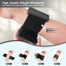 Adjustable Wrists & Ankle Weights - Set of 2 Silicone Hand Weights for Women