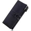 Genuine Leather Women’s Purse– Slim Bifold Clutch with RFID Blocking