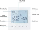 Smart WiFi Thermostat – 16A Touchscreen Controller for Floor Heating Works with App Control