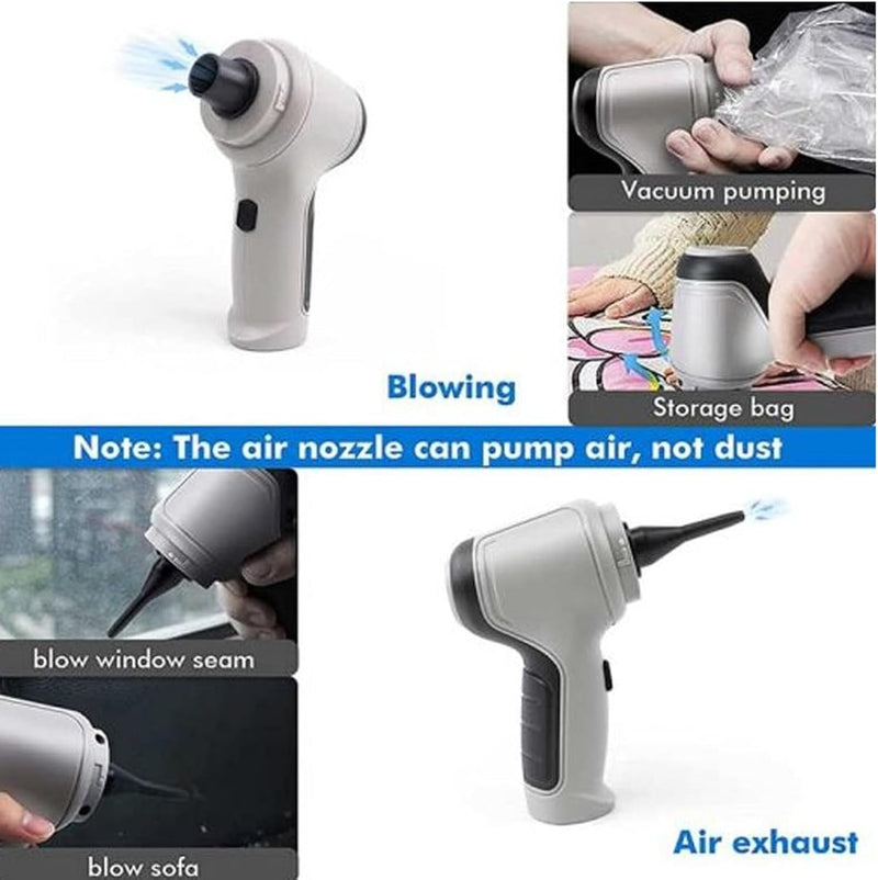 Revolutionary 3-in-1 Cordless Mini Vacuum