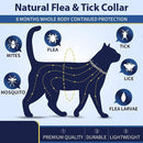 Natural Flea & Tick Collar for Cats & Dogs – Adjustable and Waterproof