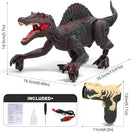 Remote Control Dinosaur Toy – Rechargeable Spinosaurus with Lights & Spray Mist