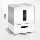 Touchless Paper Towel Dispenser – Smart Wall-Mount Toilet Roll Holder with Night Light