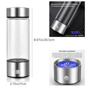 Hydrogen Water Generator Bottle – 420ml Portable Ionizer Rechargeable for Healthy Drinking Anywhere