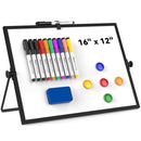Mini Magnetic Whiteboard – Portable Double-Sided Dry Erase Easel 30x40cm