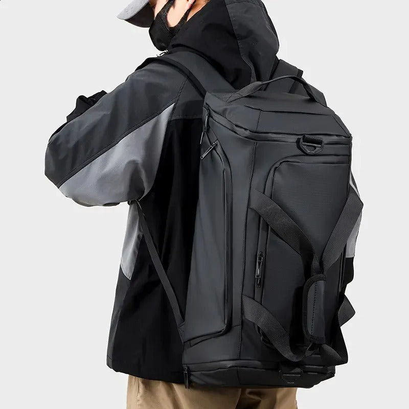 Large-Capacity Holdall Bag – Multi-Functional Backpack And Duffle Bag With Dry Wet Separation