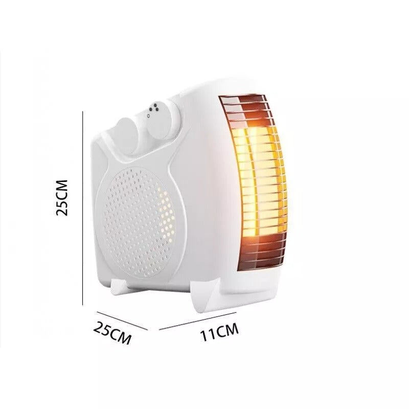 Portable 1200W Fan Heater – Fast Heating Energy-Efficient Mini Space Heater