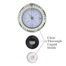 Military Lensatic Compass – Waterproof Hiking Survival Tool