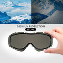 Professional Ski Goggles – Anti-Fog Double-Layer Snowboard Goggles with UV Protection