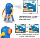 Kids Story Projector – Night Light Fairy Tale Toy with 8 Story Reels