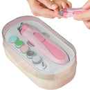 Electric Baby Nail File – Safe Manicure LED Nail Trimmer and Buffer Set