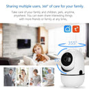 HD Night Vision Baby Monitor - 360° Rotation & Motion Detection