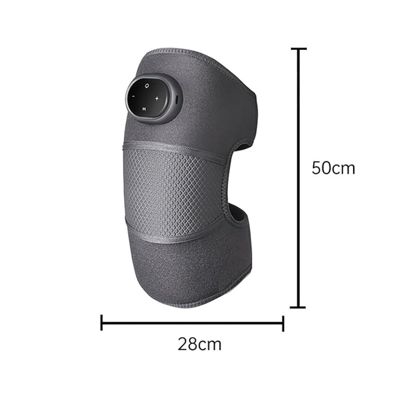 Cordless Heated Knee Massager – Rechargeable Knee Wrap for Arthritis & Pain Relief