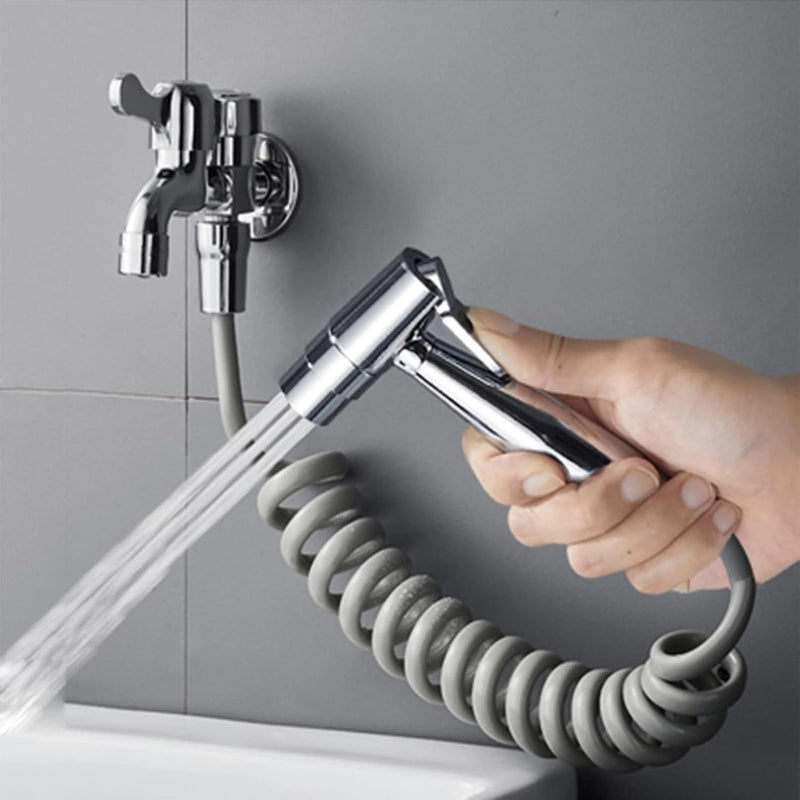 Handheld Bidet Sprayer – Stainless Steel Toilet Spray for Hygiene & Cleaning