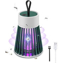 Rechargeable UV Mosquito Zapper - Portable Fly Repellent for Indoor & Outdoor Use
