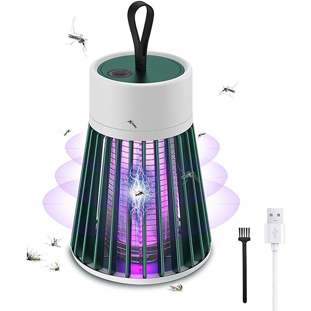 Rechargeable UV Mosquito Zapper - Portable Fly Repellent for Indoor & Outdoor Use