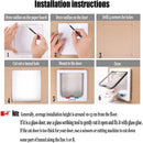 Weatherproof Pet Door – Wall-Mounted Cat & Dog Flap Easy to Install