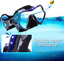 Professional Adult Diving Mask with Tempered Glass - Snorkeling Kit