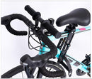 Kids Bike Seat with Handlebar – Front-Mounted Detachable with Pedals for Ages 2-6