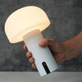 Rechargeable Mushroom Table Lamp – Waterproof with Touch-Dimmable LED Light