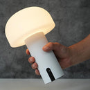 Rechargeable Mushroom Table Lamp – Waterproof with Touch-Dimmable LED Light