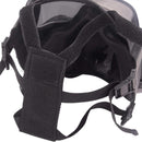 Tactical Gas Mask Respirator – Double Fan M50 Mask with Anti-Fog Lens