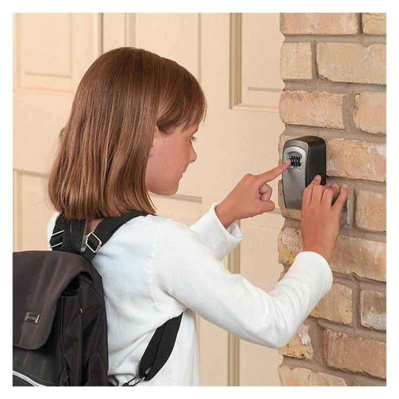 Outdoor Key Safe Box – Wall Mounted Lock Box with Code