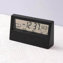 LED Transparent Alarm Clock – Luminous Display with Weather Temp & Humidity Functions
