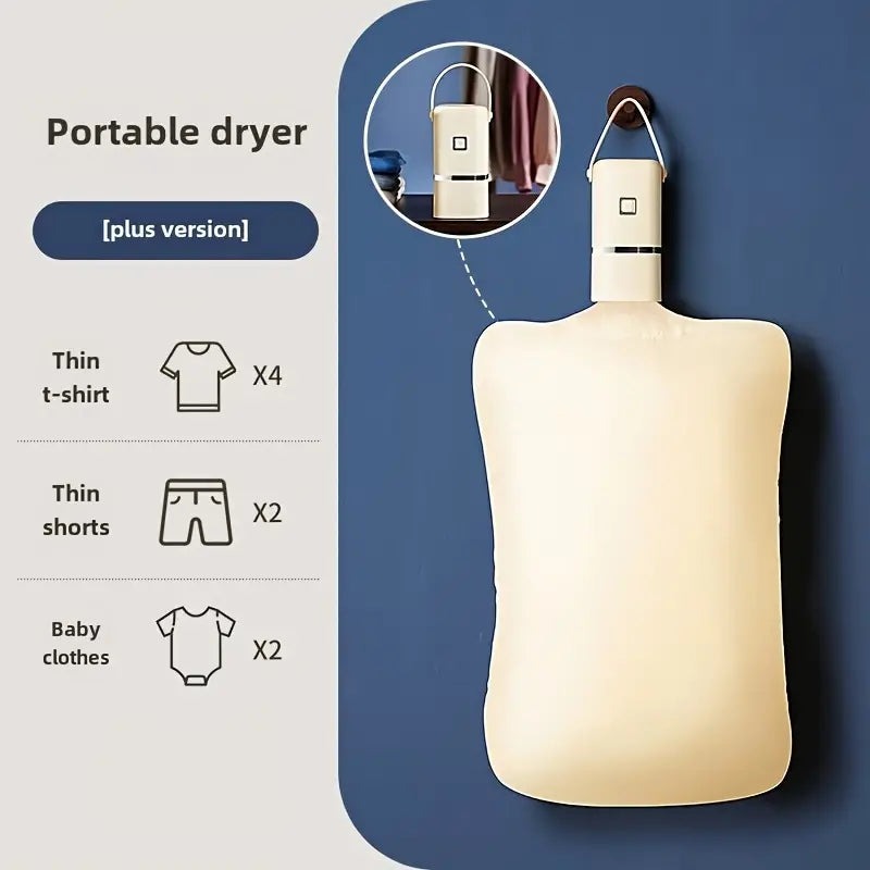 Compact Foldable Clothes Dryer – Portable Electric Quick Dry Machine