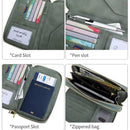 RFID-Blocking Passport Holder – Slim Travel Wallet with  Strap for Security On-the-Go