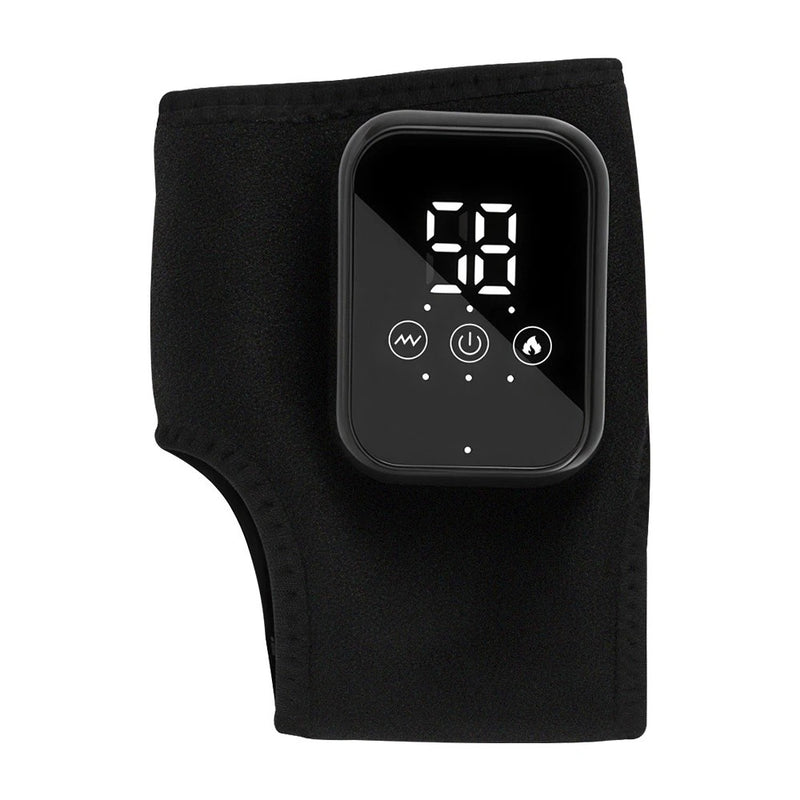 Cordless Heated Foot & Ankle Massager 2 Piece – 3 Heat Levels 3 Vibration Modes Infrared Hot Compress