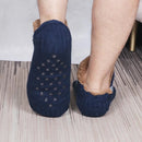 Unisex Knitted Floor Socks – Cozy Fleece Non-Slip Slipper Socks