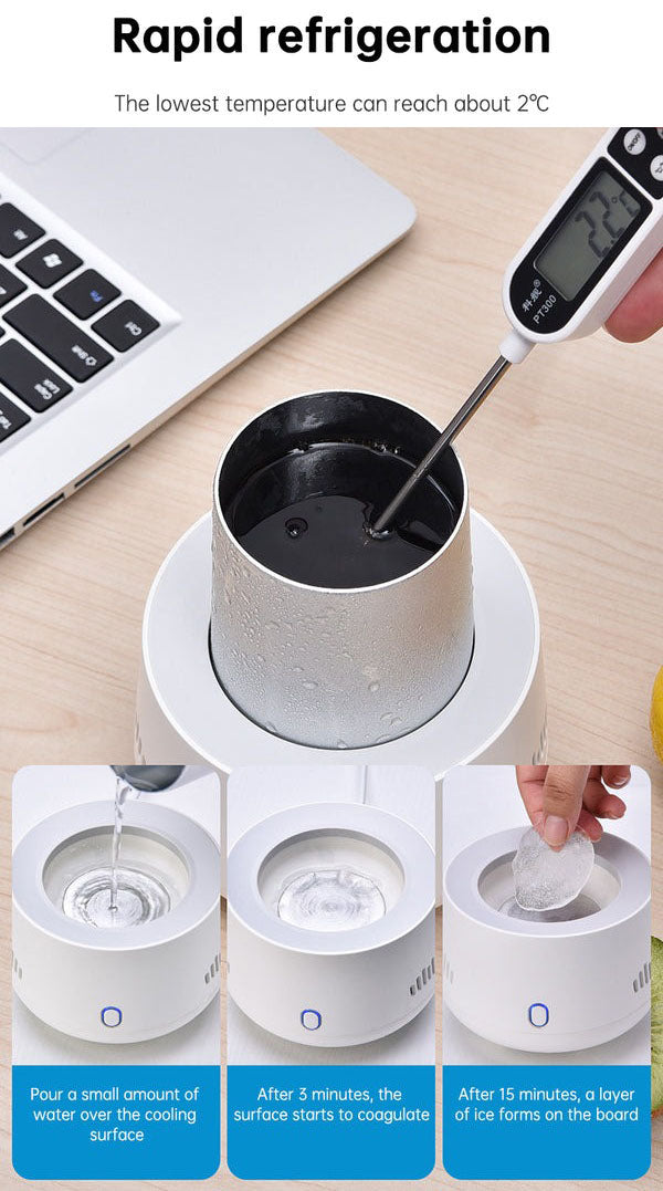 USB Mini Fridge – Compact Beverage Cooler for Cans & Bottles