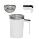 Auto Stirring Coffee Mug – 400ml Rechargeable Stainless Steel Cup