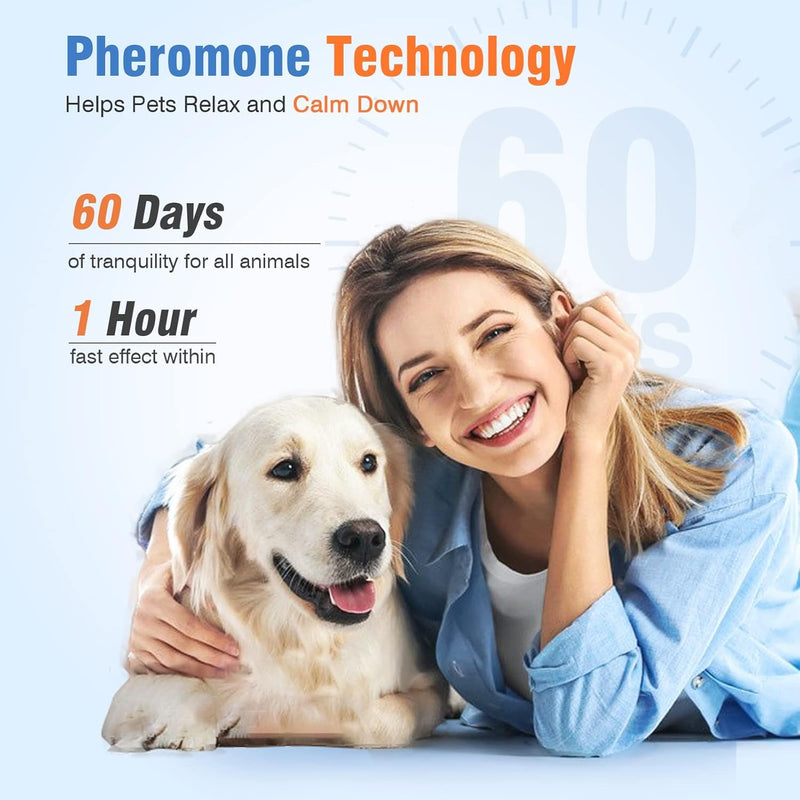 Calming Collar for Cats Small & Large Dogs – Stress & Anxiety Relief