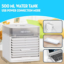Portable 3 Speed Mini Air Conditioner – Personal Desktop AC Cooler Fan with Humidifier