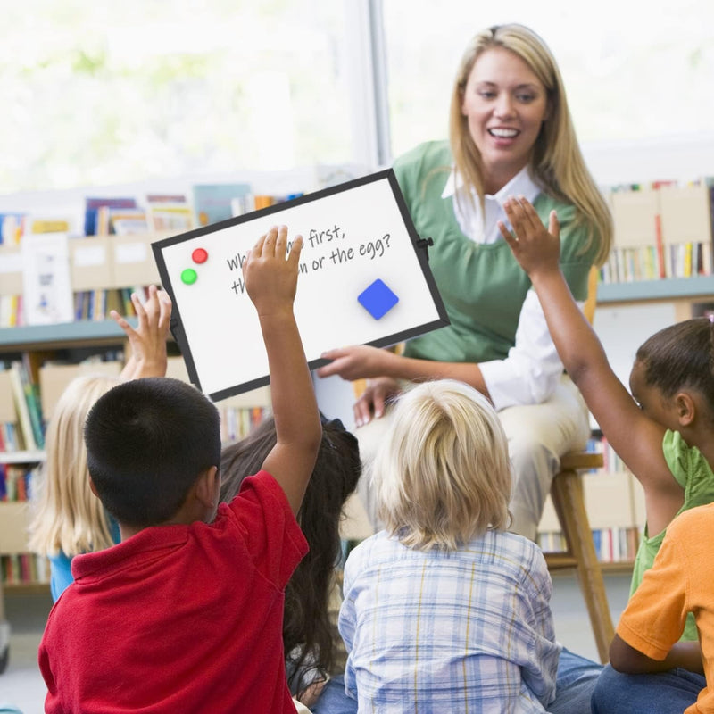 Mini Magnetic Whiteboard – Portable Double-Sided Dry Erase Easel 30x40cm