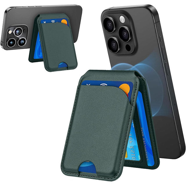 MagSafe Magnetic Wallet – PU Leather Card Holder for iPhone 16/15/14/13/12