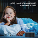 3D Optical Illusion Lamp – 16 Colored Star Trek Night Light with Remote