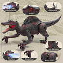 Remote Control Dinosaur Toy – Rechargeable Spinosaurus with Lights & Spray Mist
