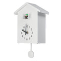 Cuckoo Clock with Pendulum – Battery-Powered Cuckoo Sound for Living Room Décor