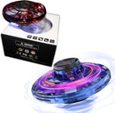 Spinning Fingertip Gyroscope Spinner – Luminous UFO Toy with Induction Flight