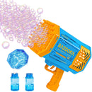 Rechargeable Bubble Gun – Bazooka Bubble Machine Toy for Kids