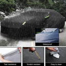 Waterproof Car Cover with Reflective Strips & UV Protection