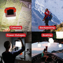 Solar Inflatable LED Camping Lantern – Portable Waterproof Emergency Light for Hiking