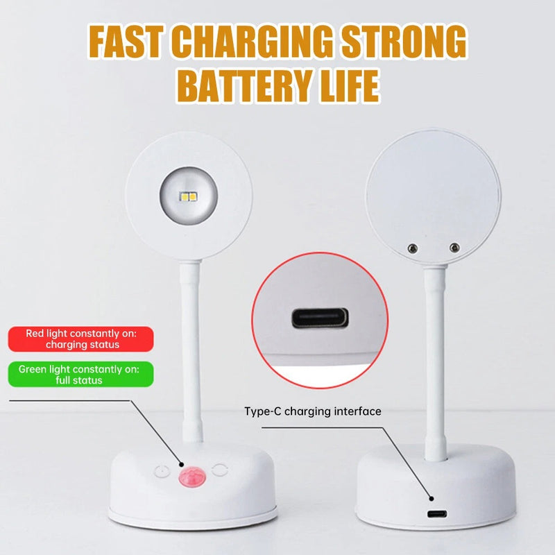 LED Wall Spotlight – 2200mAh Rechargeable Picture Light with 3 Modes & Motion Sensor