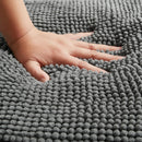 Non-Slip Chenille Bath Mat – Soft Super Absorbent & Quick-Dry Bathroom Rug