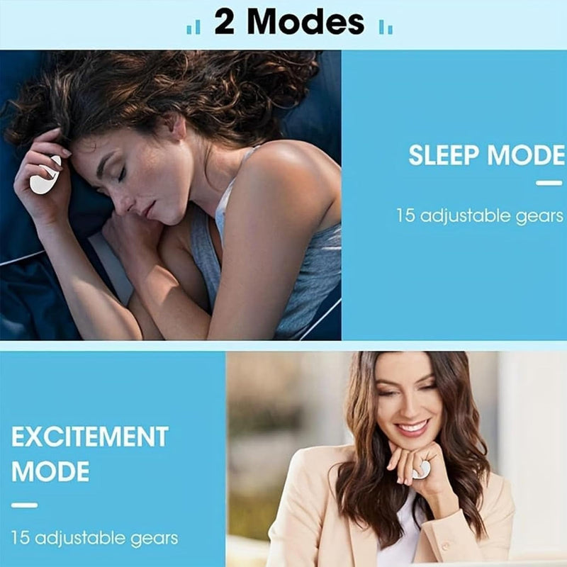 Portable Smart Handheld Sleep Aid – 15-Speed Monitor with Screen Display for Improved Sleep